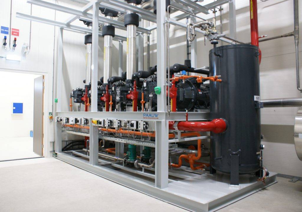 Volledige CO2 koeling installatie