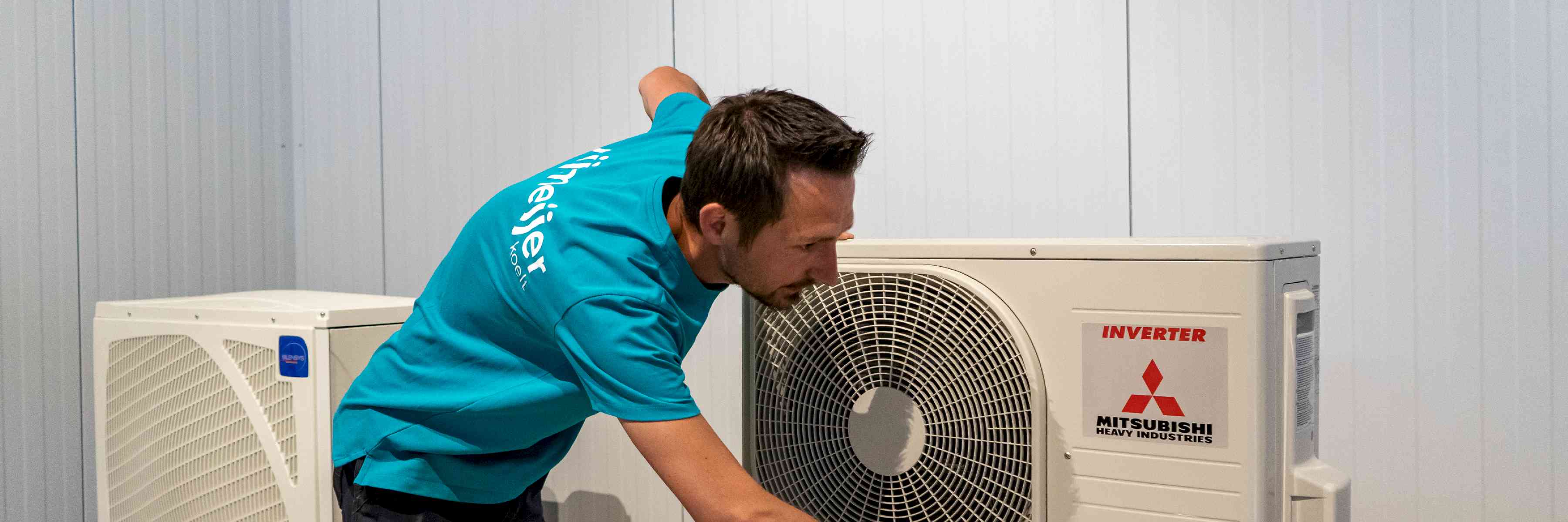 Airconditioning monteur bij Nijmeijer Koelt
